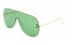 Metallic Rimless Sunglasses m10542-co