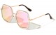 Metallic Squared Butterfly Sunglasses m10573