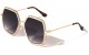 Metallic Squared Butterfly Sunglasses m10573