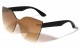 Rimless Panel Lens Cat Eye Frame m10579-cm