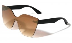 Rimless Panel Lens Cat Eye Frame m10579-cm