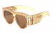 Rhinestone Thick Temple Shades rh-3209