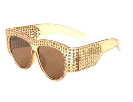 Rhinestone Thick Temple Shades rh-3209