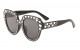 Rhinestone Butterfly Frame Sunglasses rh-3216