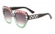 Rhinestone Butterfly Frame Sunglasses rh-3216