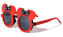 Kids Mouse Bow Flip Sunglasses k766