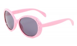 Kids Oval Diamond Sunglasses k841