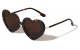 Metallic Rimless Heart Frame M10675-HEART