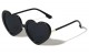 Metallic Rimless Heart Frame M10675-HEART