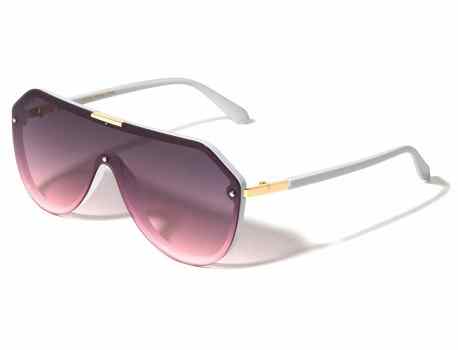 One Piece Shield Aviator Sunglasses p30671