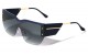 Semi-Rimless One Piece Lens Sunglasses p30666