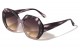 Lion Head Metallic Rimless Sunglasses lh-m7837