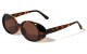 Crystal Color Frame Oval Sunglasses p1119