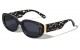Retro Fashion Oval Sunglasses p1113