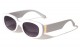 Retro Fashion Oval Sunglasses p1113