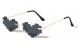 Pixel Heart Frame Sunglasses m10976-heart