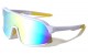 Semi- Rimless Color Mirror Shield bp0314-cm