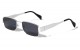 Metal Rectangle Frame Sunglasses m10975