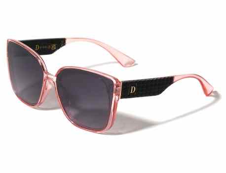 Cat Eye Square Frame Sunglasses d-7010