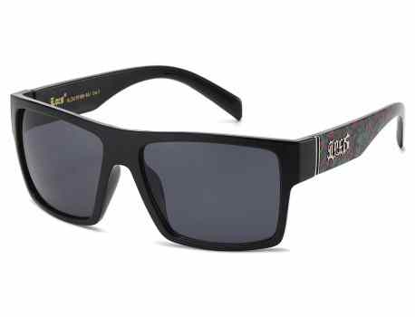Locs Sunglasses Polished Black 91026-bk