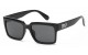 Locs Sunglasses Polished Black 91026-bk