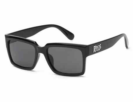 Locs Sunglasses Polished Black 91026-bk