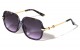 Metallic Square Butterfly Sunglasses p30668