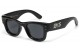 Locs Shiny Black Sunglasses loc91243-bk