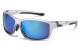 Arctic Blue Shield Sports Sunglasses ab-93