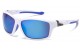 Arctic Blue Shield Sports Sunglasses ab-93
