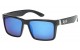 Locs Color Mirror Sunglasses loc91251-bkcm