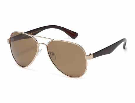 Polarized Square Metallic Aviator pz-av5131