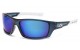 Blue Tech Lens Sporty Wrap Shades ab-1105