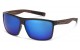 Arctic Blue Square Wrap Sunglasses ab-98