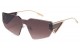 Giselle Oversized Shield Frame Sunglasses gsl28321