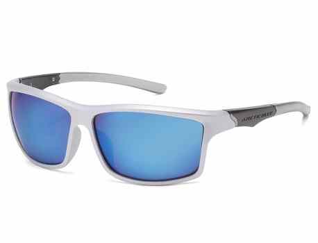Arctic Blue Sleek Wrap Sunglasses ab-1107