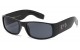 Locs Black Wrap Sunglasses locxxl91263-bk