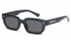 Biohazard Modern Rectangle Sunglasses bz66365