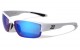 Ink Splatter Rimless Shield Sunglasses p30418