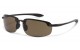 Classic Semi Rimless Frame Sunglasses 712081