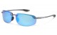 Classic Semi Rimless Frame Sunglasses 712176