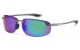 Classic Semi Rimless Frame Sunglasses 712176