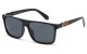 Locs Oversized Square Sunglasses loc91296-bk