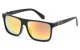 Locs Square Mirror Lens Sunglasses loc91296-bkcm
