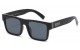 Locs Black Square Sunglasses loc91297-bk