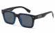 Locs Square Frame Sunglasses loc91300-bk