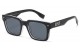 Locs Sunglasses Polished Black 91026-bk