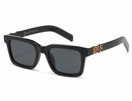 Locs Bold Square Sunglasses loc91304-bk