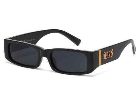 Locs Slim Rectangle Sunglasses loc91320-bk