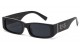 Locs Slim Rectangle Sunglasses loc91320-bk